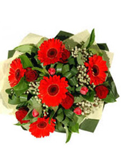 Carnation and Gerbera Bouquet